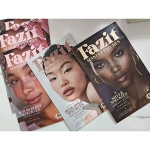 Fazit Glitter Freckles Makeup Patches Rose Gold Silver Strawberry Five packs